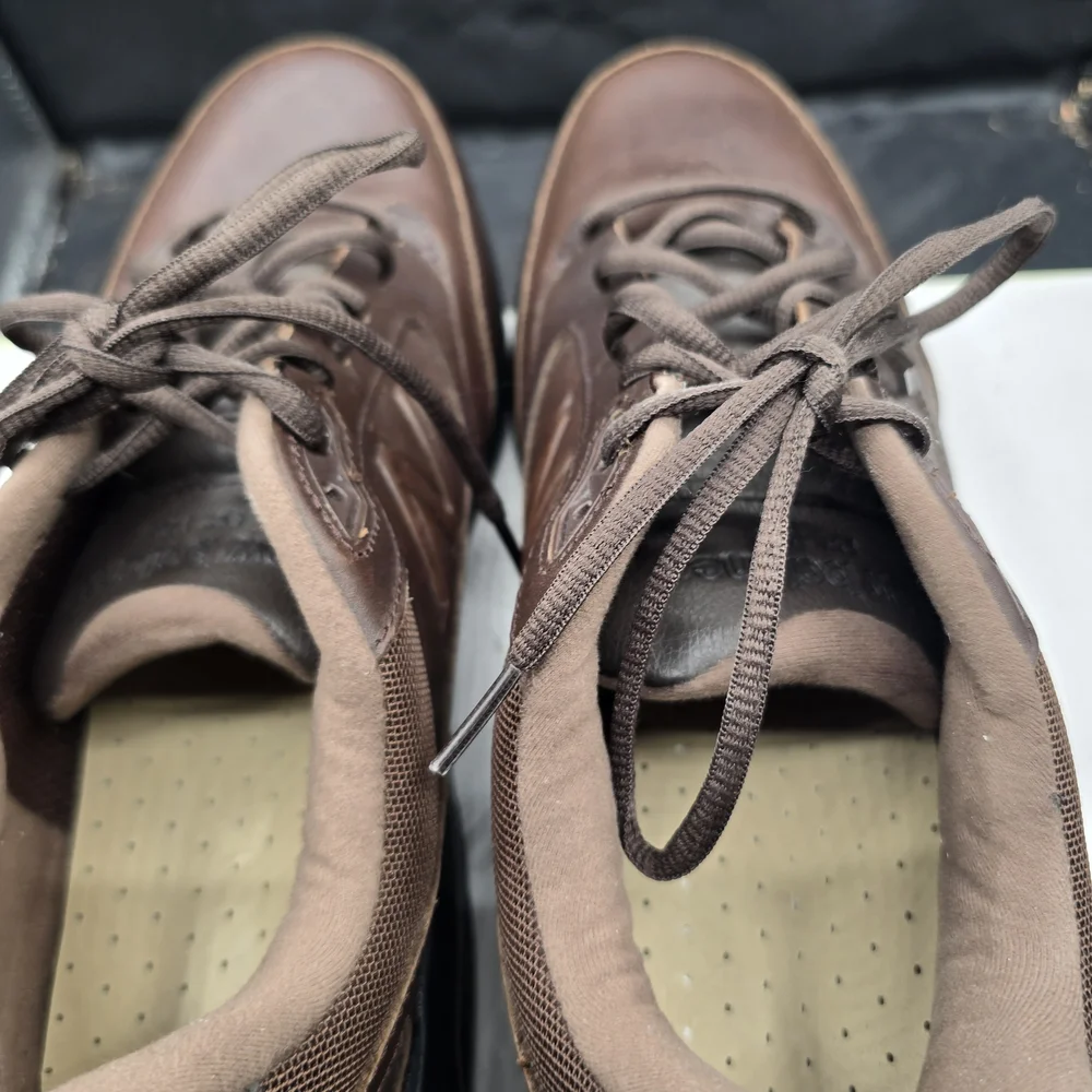 New Balance Brown Leather Athletic‎ Shoes